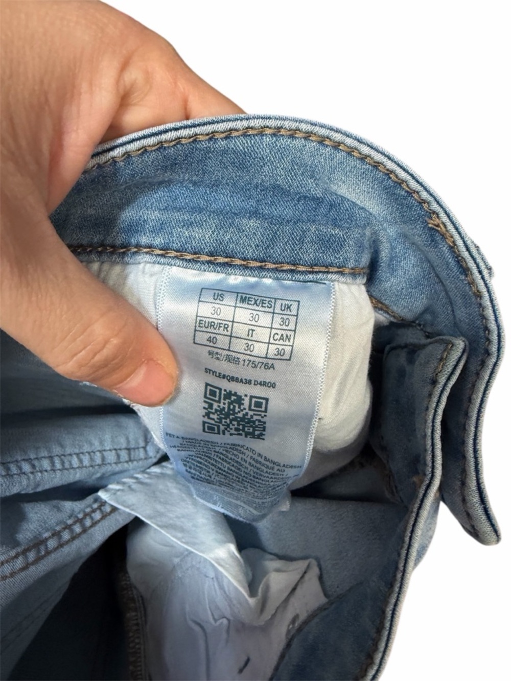 Guess Women's Light Blue Flare Jeans sz 30 - Picture 6 of 6